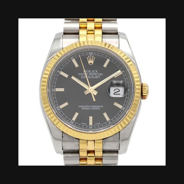 Rolex Datejust[Unserviced - Value Price] Rolex Datejust 116233 SSxYG Mechanical Automatic D-serial