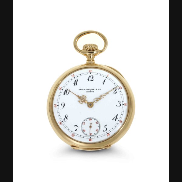 Patek Philippe. An 18k Gold Openface Keyless Lever Pocket Watch With Brequet Numerals SIGNED PATEK PHILIPPE & CO., GENÈVE, RETAILED BY E. A. WHIPPLE AND SONS, SPRINGFIELD MA., MOVEMENT NO. 132'492, CASE NO. 240'585, MANUFACTURED IN 1905