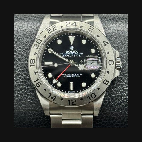 Rolex Rolex Explorer II2000 Black Dial 40mm Mint Condition