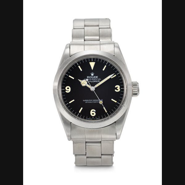 ROLEX, STAINLESS STEEL 'EXPLORER' WITH BRACELET, REF. 1016