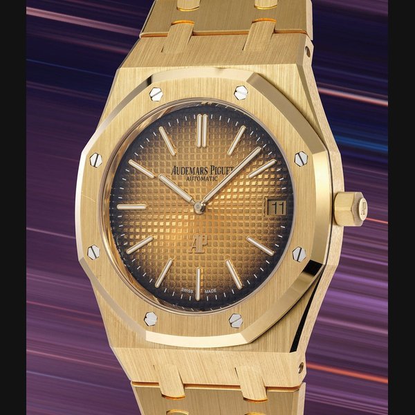 Audemars Piguet Audemars Piguet Ref. 16202BA.OO.1240BA.01 Royal Oak "Jumbo" Extra-Thin "
