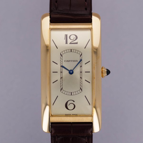 Cartier Cartier Tank Cintree WGTA0026 Champagne DIal 18k YG