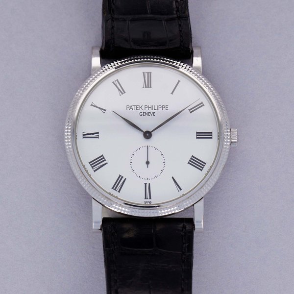 Patek Philippe Patek Philippe Calatrava 5119G 18k WG Hobnail Bezel Box and Papers
