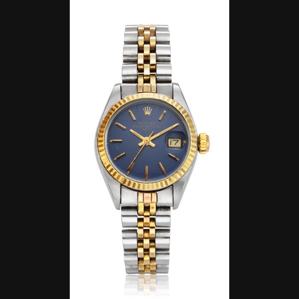 ROLEX, LADIES TWO-TONE DATE, REF. 6917