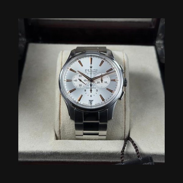 Zenith Zenith CaptainChronograph El Primero • Steel Bracelet • Full Set • 2018