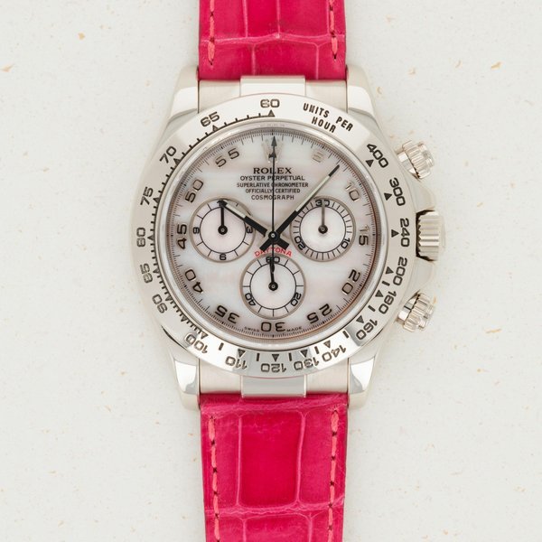 Rolex Rolex Daytona Mother Of Pearl White Gold 116519