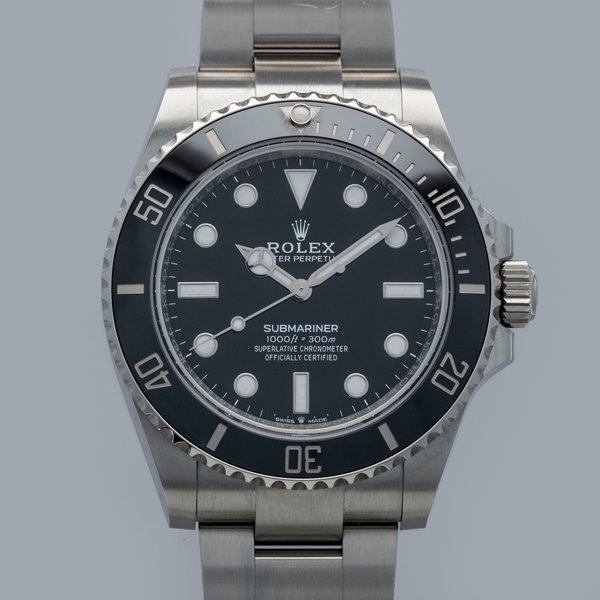 Rolex ROLEX SUBMARINER NON-DATE 124060 CERAMIC BEZEL · 124060LN