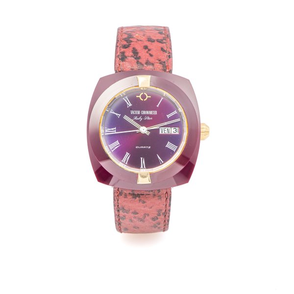Vacuum Chronometer Ruby Star Quartz