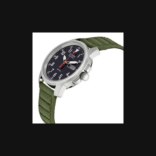 Citizen CitizenStrap Eco-Drive 180 Day-Date Men's Watch BM8180-03E