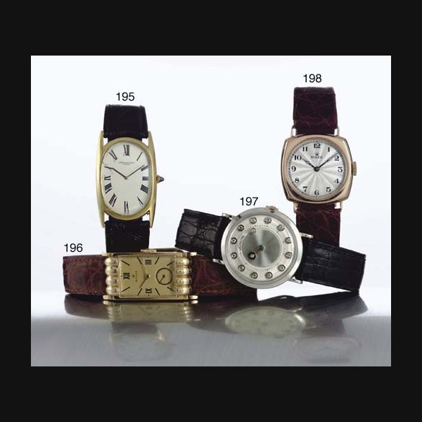 ROLEX. A 9K PINK GOLD CUSHION WRISTWATCH SIGNED ROLEX, REF. 2494, CIRCA 1925