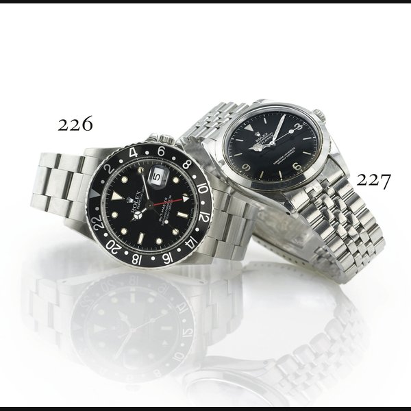 ROLEX. A STAINLESS STEEL AUTOMATIC WRISTWATCH WITH SWEEP SECONDS SIGNED ROLEX, OYSTER PERPETUAL, "EXPLORER", MOVEMENT NO. D20777, REF. 1016, CIRCA 1965