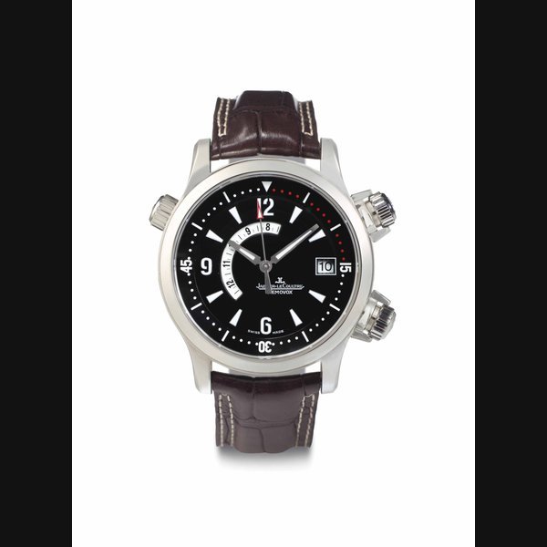 Jaeger-Lecoultre Jaeger-LeCoultre. A Stainless Steel Automatic Wristwatch with Alarm and Date SIGNED JAEGER-LECOULTRE, MASTER COMPRESSOR MEMOVOX, REF. 146.8.97/1, NO. 7667, MOVEMENT NO. 2'762'748, CIRCA 2008