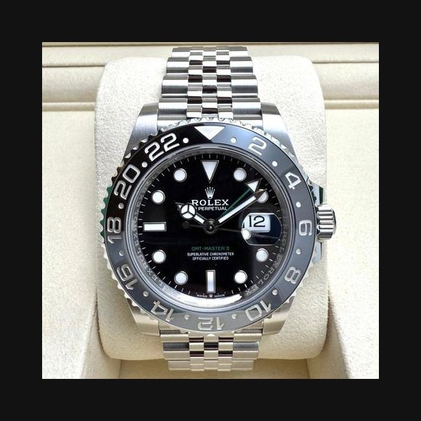 Rolex Rolex GMT-Master II2026 GMT-Master II "Bruce Wayne" Steel Jubilee Black Dial