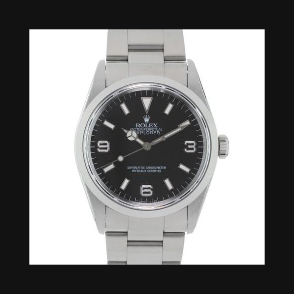 Rolex ExplorerI 14270 Tritium Warranty 1997 SN/#T