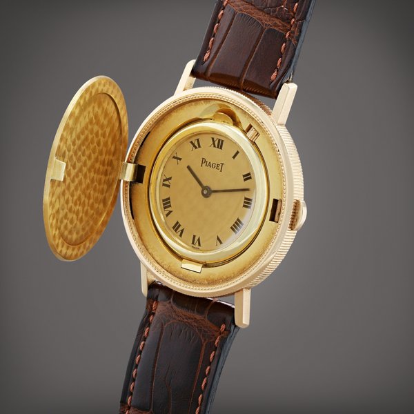 Piaget Montre bracelet en or jaune pièce de vingt dollars |  Yellow gold twenty dollars coin bracelet watch     Vers 1990 |  Circa 1990