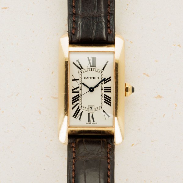 Cartier Cartier Tank Americaine XL 2505  18k YG