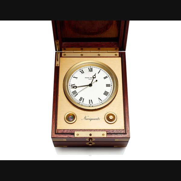 PATEK PHILIPPE, TABLE CLOCK NAVIQUARTZ