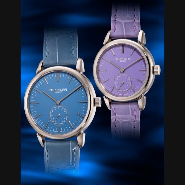 Patek Philippe Patek Philippe Ref. 6127G-010; Violet: 7127G-010 Calatrava, Patek Philippe Watch Art Grand Exhibition Tokyo