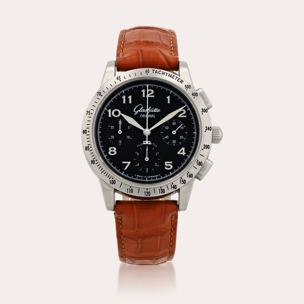 Glashütte Original    Navigator Chronograph    Montre bracelet chronographe en acier |  Stainless steel chronograph wristwatch    Vers 2001 |  Circa 2001