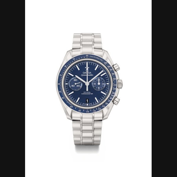 Omega Omega. A fine stainless steel automatic chronograph wristwatch with date and bracelet SIGNED OMEGA, SPEEDMASTER CO-AXIAL CHRONOMETER, REF. 31190445103001, MOVEMENT AND CASE NO. 85586353, CIRCA 2013