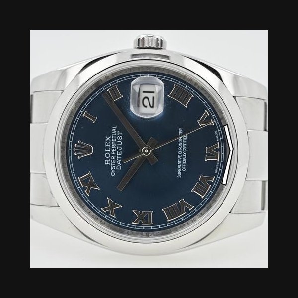 Rolex Rolex DatejustOyster Perpetual Datejust Blue Roman LC100