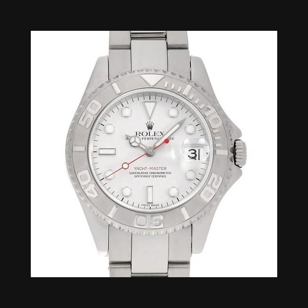 Rolex Rolex Yacht-Master168622 Silver PNumber USED Boys (Unisex)