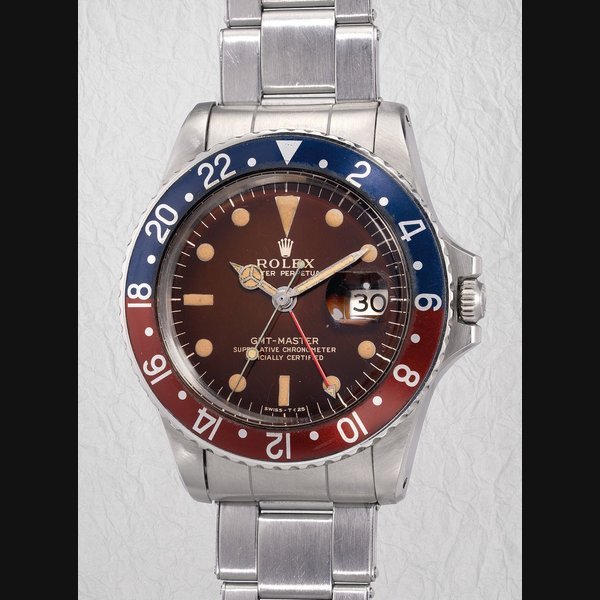 Rolex Rolex Ref. 1675, inside caseback stamped “1675, II.66” GMT-Master