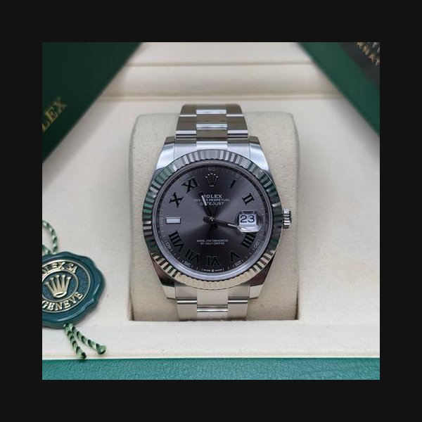 Rolex Rolex Datejust41 NEW 2026 Wimbledon Dial Stainless Steel Fluted Bezel Oyster Bracelet