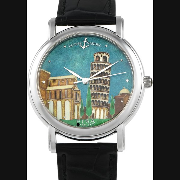 Ulysse Nardin
San Marco Pisa Enamel Dial Watch 139-70
Ref: 139-70 |
WebID: 312834