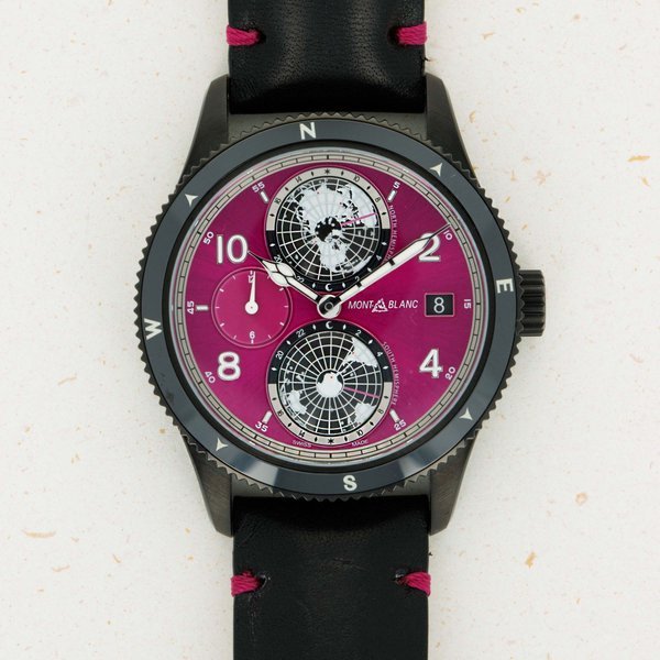 Montblanc Montblanc 1858 Geosphere Unique Piece for Pink Dial Project · 7511