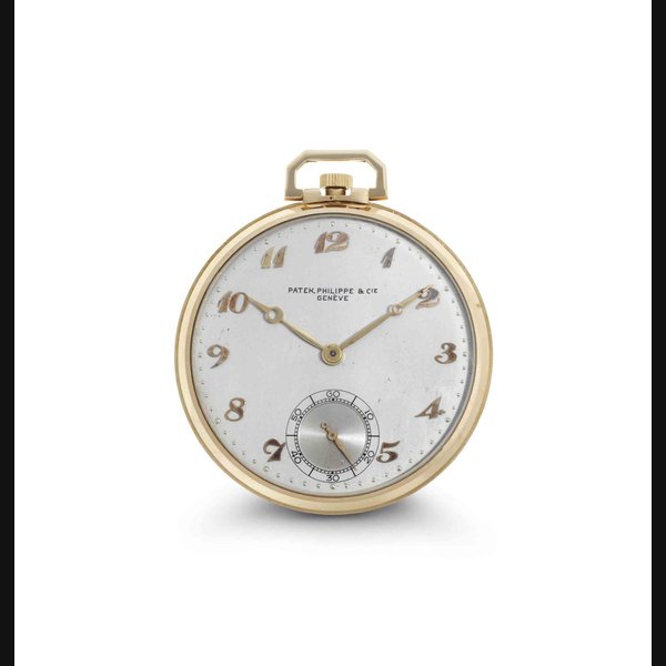 Patek Philippe. An 18k Gold Openface Keyless Lever Dress Watch SIGNED PATEK PHILIPPE & CIE, GENEVE, REF. 600, MOVEMENT 890'358, CASE NO. 418'807, MANUFACTURED IN 1941