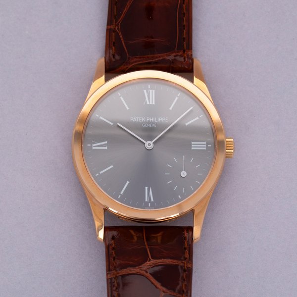 Patek Philippe Patek Philippe Calatrava 5026R-015 Millenium Edition Grey Dial 18k RG