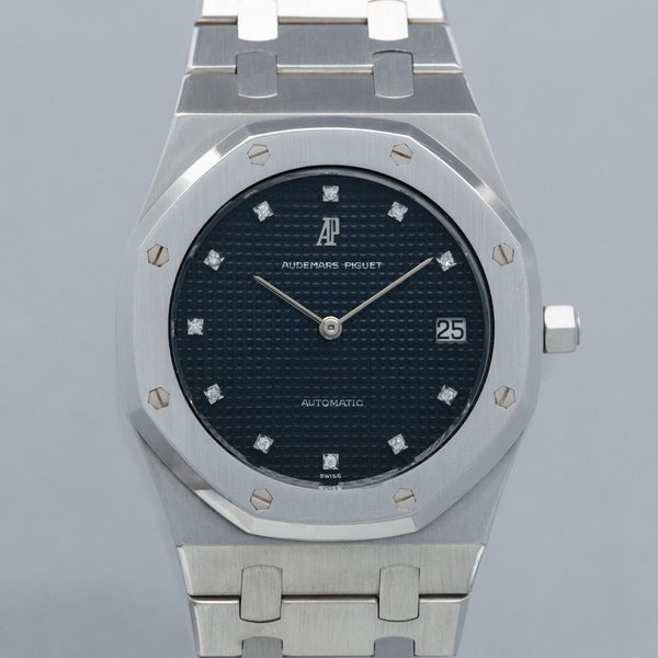 Audemars Piguet Audemars Piguet Royal Oak 5402BC Jumbo Diamond Dial 18k WG with Extract