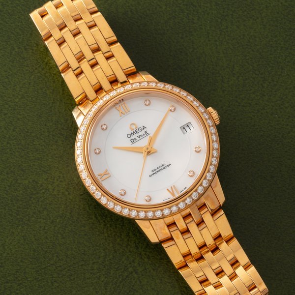 Omega Omega DeVille Prestige 'Mother of Pearl'