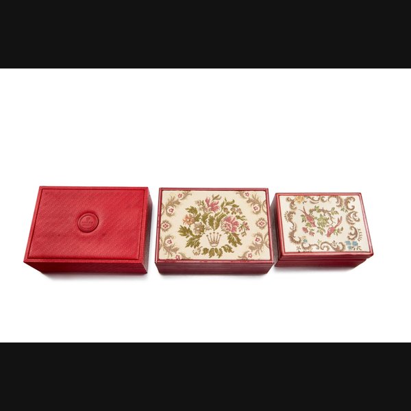 Rolex A set of three presentation boxes, Circa 1960 and 1990 | 勞力士 | 一套三個盒子，約1960年及1990年製