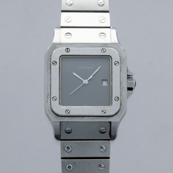 Cartier CARTIER SANTOS CARREE AUTOMATIC 2960 GHOST DIAL STAINLESS STEEL