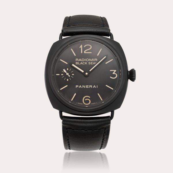 Panerai Reference PAM00292 Radiomir Black Seal | A PVD-coated stainless steel and black ceramic wristwatch, Circa 2010
