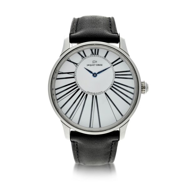 Jaquet Droz Petite Heure Minute  A limited edition stainless steel automatic wristwatch, Circa 2018
