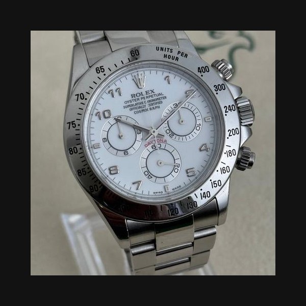 Rolex Rolex DaytonaUnpolished Skinny Hands Arabic Dial
