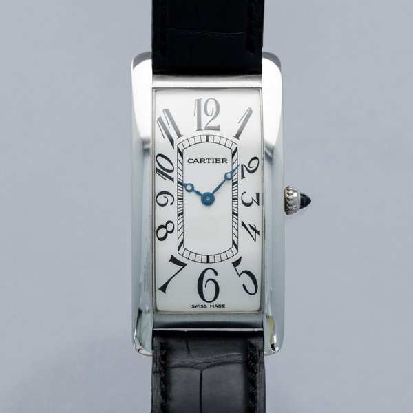 Cartier Cartier Tank Cintree CPCP 2843 Platinum "50/50"
