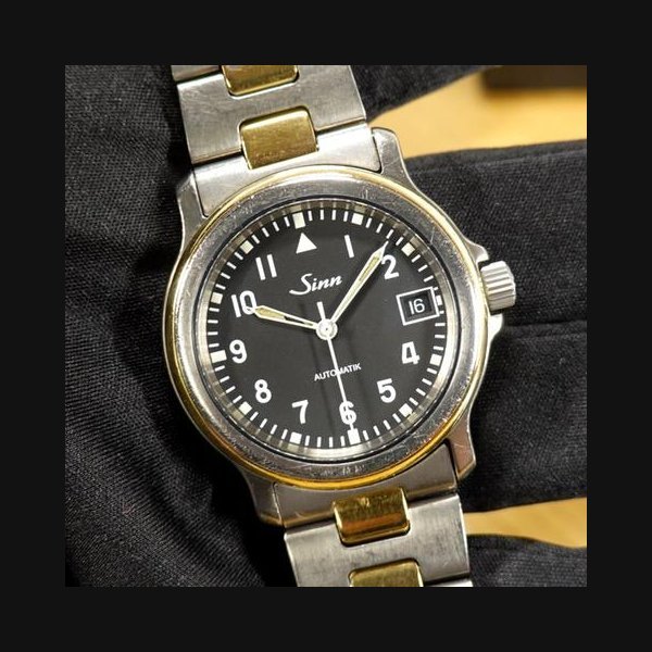 Sinn Sinn8826.Ti 18K 36 mm TITAN Gold Diver Reintitan BOX 8826 vintage 8826.030 BOX