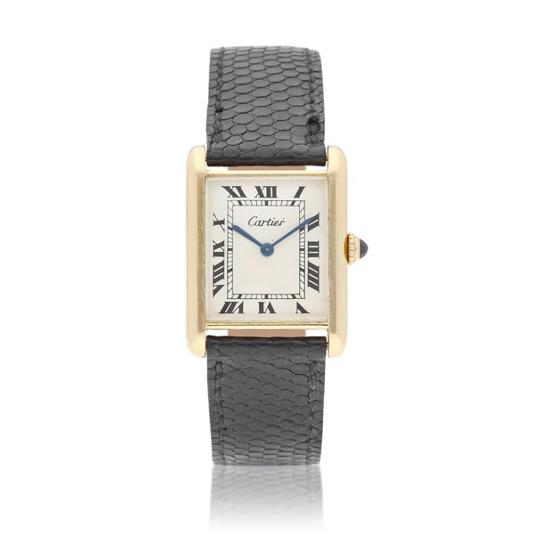 Cartier Tank Louis Cartier  Yellow gold wristwatch   Circa 1945