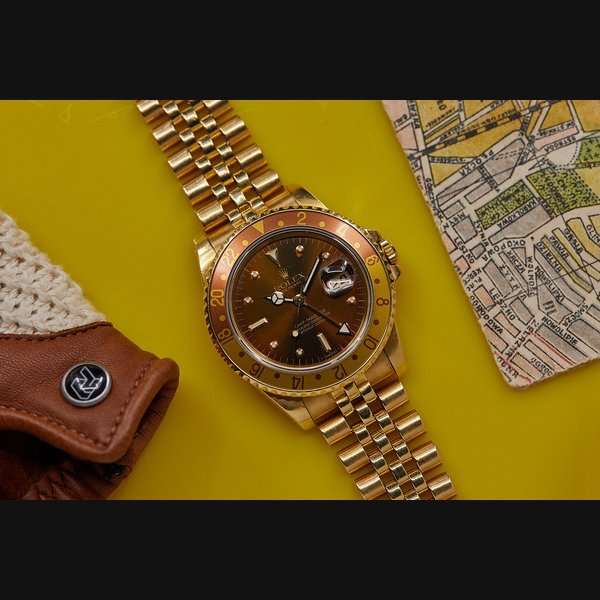 Rolex Rolex GMT Master 18k Rootbeer