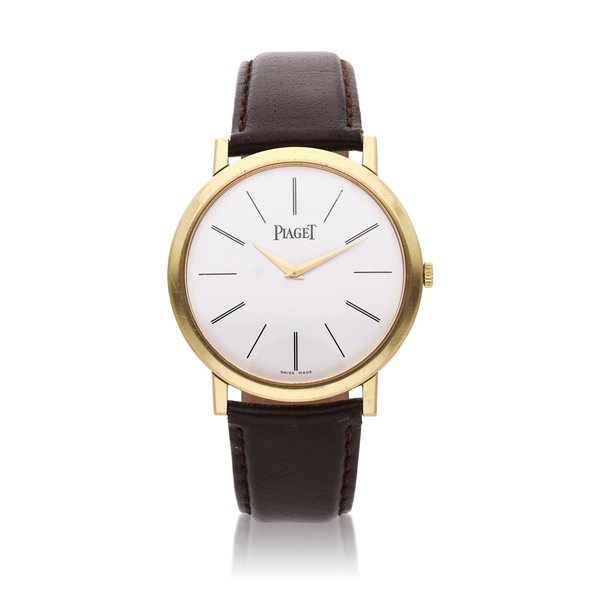 Piaget Reference P10175 Altiplano | A yellow gold wristwatch, Circa 2005