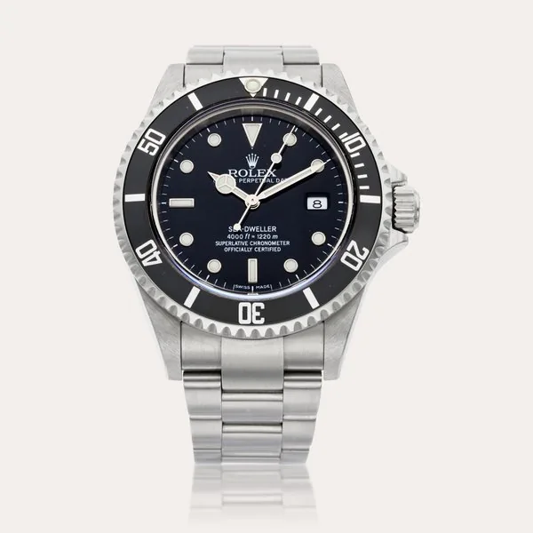 Rolex Reference 16600 T Sea-Dweller | A stainless steel automatic wristwatch with date and bracelet, Circa 2008 · 16600