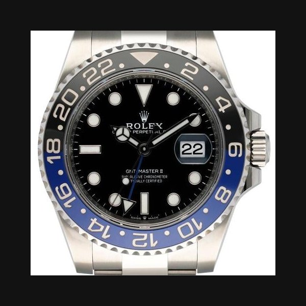Rolex Rolex GMT-Master II126710BLNR "Batman" Mens Watch, Price & Market Data