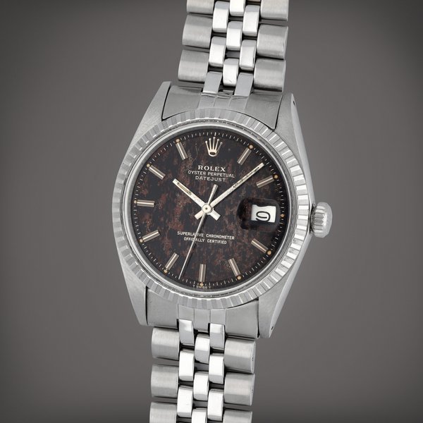 Rolex Datejust, Reference 1603 | A stainless steel wristwatch with date and bracelet | Circa 1971. · 1603