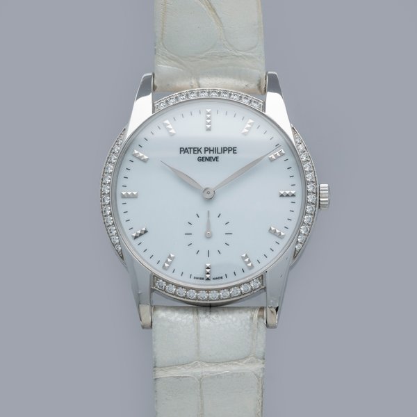 Patek Philippe Patek Philippe Calatrava 7122/200G Diamond Case 18k WG