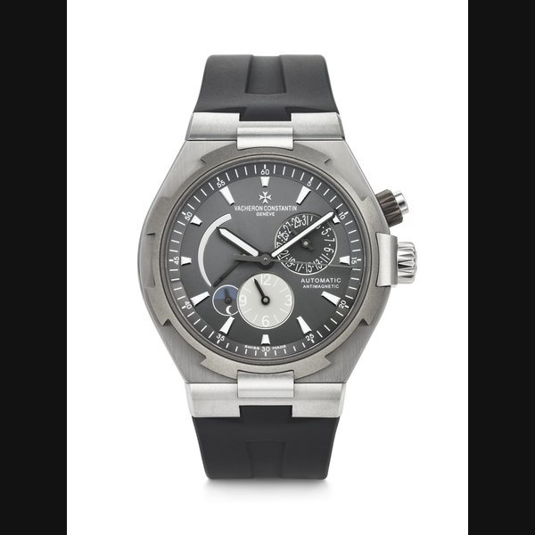 Vacheron Constantin VACHERON CONSTANTIN, STAINLESS STEEL AND TITANIUM 'OVERSEAS DUAL TIME' WITH POWER RESERVE AND DATE, REF. 47450/000W-9511