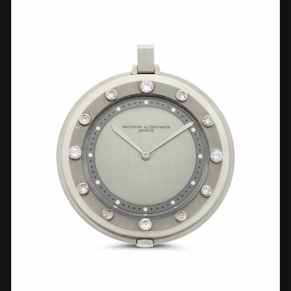 Vacheron And Constantin Vacheron and Constantin. A Platinum and Diamond-set Openface Keyless Lever Dress Watch SIGNED VACHERON & CONSTANTIN, GENÈVE, MOVEMENT NO. 355'097, CASE NO. 260'830, MANUFACTURED IN 1926